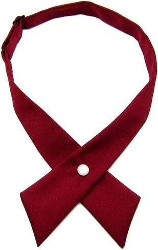 ZCYYYS Tie for Men Women Adjustable Criss-Cross Bowtie Pre Tied Bows Neck Tie PTK03N in Kuwait