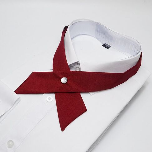 ZCYYYS Tie for Men Women Adjustable Criss-Cross Bowtie Pre Tied Bows Neck Tie PTK03N in Kuwait