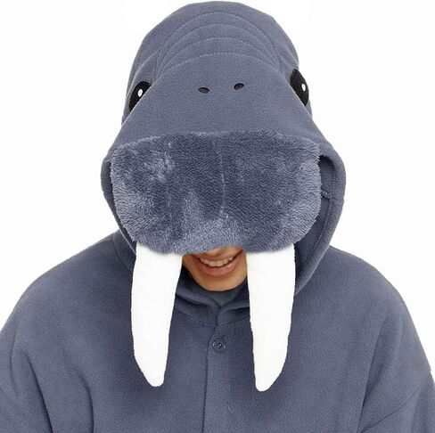 dressfan Animal Walrus Onesie Walrus Pajamas Walrus Costume Cosplay Costumes in Kuwait