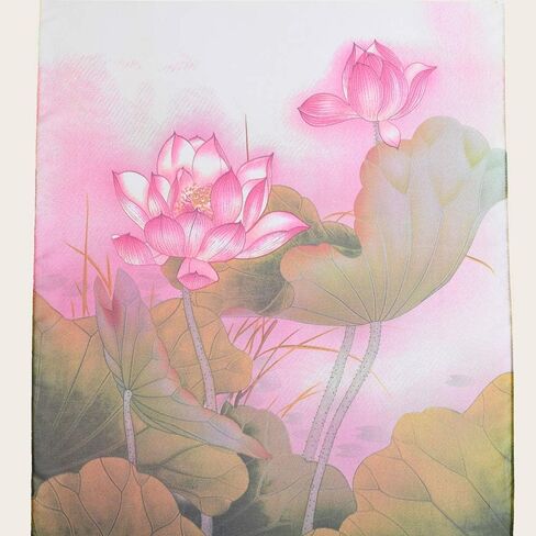 Geoxury Scarfs for Women Lightweight Floral Pattern Scarfs Fashion Scarves Elegant Sunscreen Shawls Wraps for Ladies in Kuwait