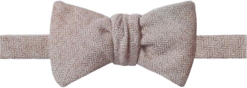Jacob Alexander Men's Wool Blend Herringbone Traditional Freestyle Self-Tie Bow Tie in Saudi Arabia