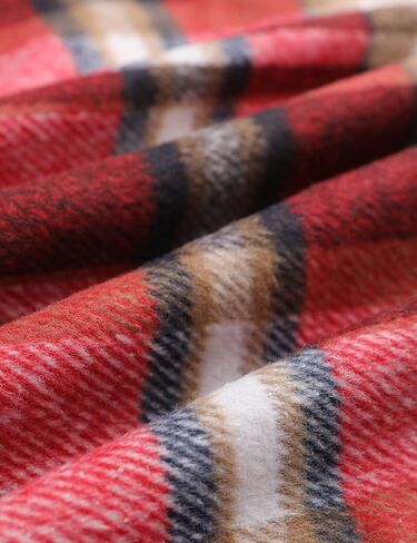 تنانير UANEO منقوشة للنساء تنورة قصيرة منقوشة بخصر عالٍ للخريف in Kuwait