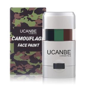 UCANBE Sports Eye Black، عصا سوداء لتقليل الوهج للكرة اللينة وكرة القدم وإكسسوارات البيسبول - طلاء وجه أسود للأطفال والكبار والرياضيين وإكسسوارات البيسبول/كرة القدم