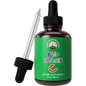 فيتامين سي للأطفال. قطرات فيتامين سي السائل ذات المذاق الأفضل للأطفال الصغار والأطفال والمراهقين. خالي من السكر، غير معدل وراثيًا، خالي من الغلوتين، مكمل نباتي. امزجه مع العصير أو الحليب أو الماء وسيحبه أطفالك! in Kuwait