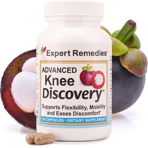 Advanced Knee Discovery Knee Joint Support Supplement, Outperforms Glucosamine Chondroitin with Fast Acting Blend of Magnoselect, Olive Fruit, Trans-Resveratrol, Non-GMO Knee Pain Blend, 30 Servings in Saudi Arabia