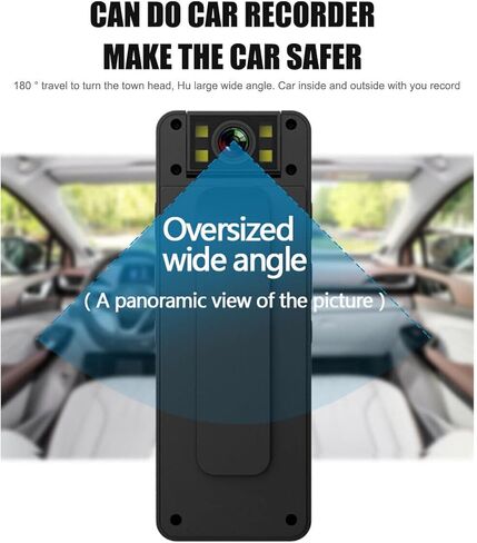 Body Camera, Police Body Cam Video Full HD 1080P, 256G Max Memory, Premium Body Cams for Enforcement,Security,Guard,Home,Outdoor,Travel,Camping,Cycling, with 128G Super high-Speed Card in Kuwait