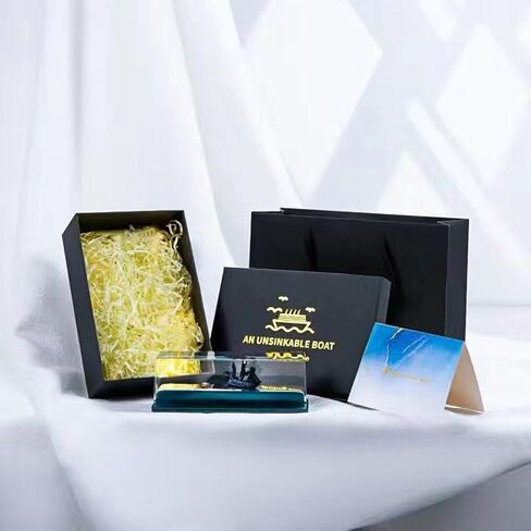 SVICCOOKQ Cruise Ship Fluid Drift,Bottle Unsinkable Boat Decoration-Black Pearl Unsinkable Titanic Toy Ghost Ship Black Pearl Ship in A Bottle Fluid Liquid Drift Bottle in a Box Gifts for Home Desk in Saudi Arabia