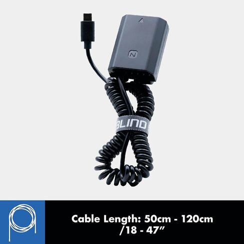USB C Adapter Cable Compatible with Sony (NP-FZ100) in Saudi Arabia