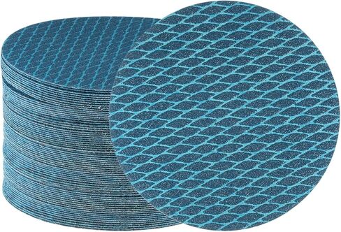 HARFINGTON 70 قطعة من أقراص الصنفرة ذات الشكل الماسي مقاس 6 بوصة و60 حبيبة وخطاف وحلقة لأعمال النجارة وأقراص تشطيب السيارات وسادات ورق الصنفرة لصنفرة القرص العشوائي وصنفرة مدارية in Kuwait