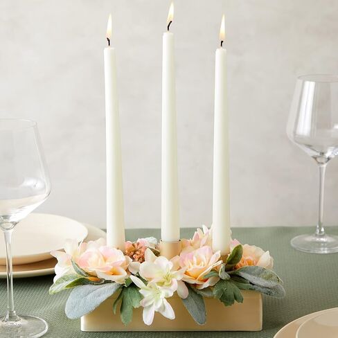 40-Pack Green Plastic Candle Holder Stakes - 1-inch Picks for Floral Arrangements, Wedding Table Centerpieces in Saudi Arabia