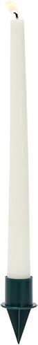 40-Pack Green Plastic Candle Holder Stakes - 1-inch Picks for Floral Arrangements, Wedding Table Centerpieces in Saudi Arabia