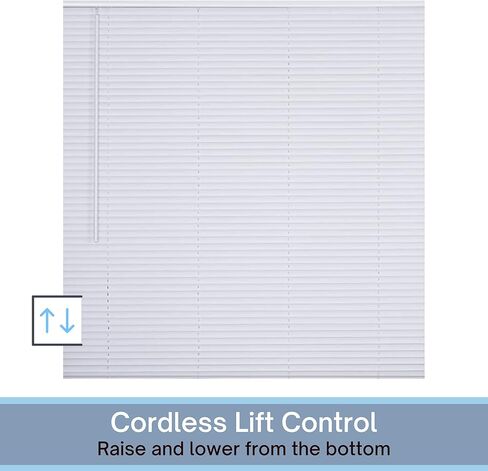 LOTUS & WINDOWARE 1" Cordless Vinyl Mini Blind in Kuwait