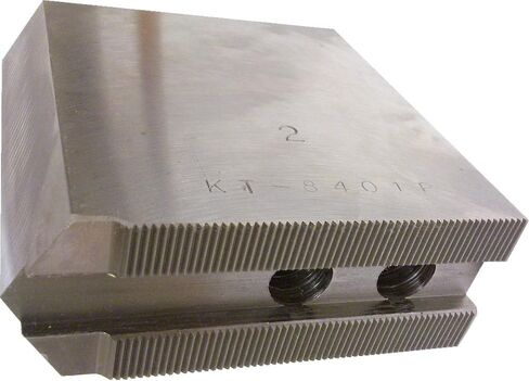 USST KT-8401P فكي ظرف فولاذي ناعم لخراطيش CNC مقاس 10 بوصات، بطول 4 بوصات (مجموعة من 3 قطع) in Kuwait