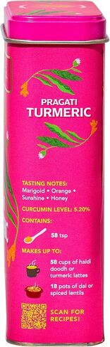 Diaspora Co. Single-Origin Pragati Turmeric Powder | 185 Gram Chefs Tin in Saudi Arabia