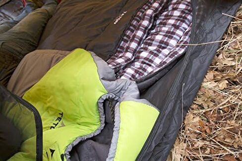 TETON Sports Fahrenheit Sleeping Bag – XXL Sleeping Bag, Big, Warm and Roomy, Adult Camping in Style. Flannel Inner Lining, All Weather Bags in Kuwait