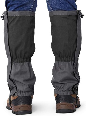 جراميق للساق مقاوم للماء وقابل للتعديل، حذاء للمطر والثلج للرجال والنساء في الهواء الطلق للمشي لمسافات طويلة والصيد وتسلق الجبال in Kuwait