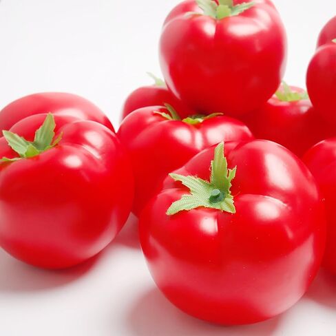 X هوت الفشار 10 قطع واقعية الطماطم وهمية الطماطم رغوة الطماطم الطماطم ديكور للمنزل مطبخ ديكور الحفلات in Kuwait