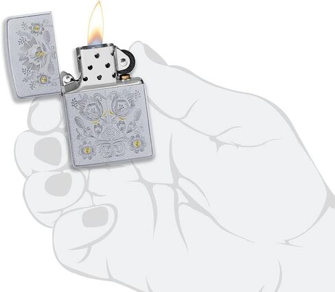 Zippo Flower Lighters in Saudi Arabia