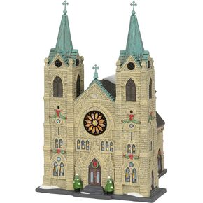 القسم 56 سبائك الزنك، بورسلين، سلك UL، PVC عيد الميلاد في مبنى City Village St. Thomas Cathedral Lit، 11.02 بوصة، متعدد الألوان in Saudi Arabia