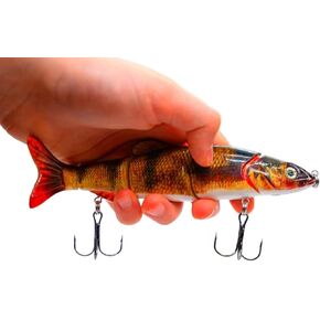 طعم صيد السمك الدخيل متعدد المفاصل بطول 6.5 سم، طعم صلب وبطيء وسريع الغرق مثل جيزارد شاد البلوغيل العائمة والغرق البطيء in Kuwait