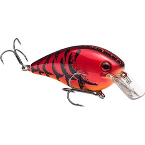 HCKVDS4.0-450 Strike King Lures, KVD 4.0 Magnum Hard Squarebill Lure, 3 4" Body Length, 7/8 oz, 3'-7' Depth, Delta Red, per 1