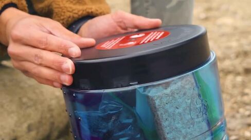 BearVault Bear Resistant Food Canister for Hikers, Backpackers, and Campers | Clear, Durable, and Easy to Use | Bear, Wildlife and Rodent Resistant | Cache All Your Scented Items | National Park in Saudi Arabia