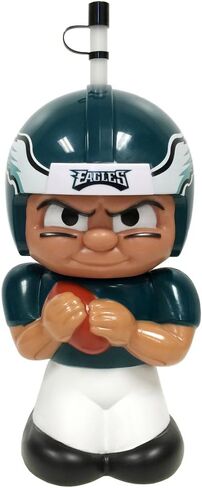 NFL Big Sip Water Bottle - Reusable, Kid Friendly Drinking Cup - Dishwasher Safe - Ideal for Everyday Use in Saudi Arabia
