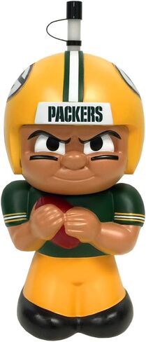 NFL Big Sip Water Bottle - Reusable, Kid Friendly Drinking Cup - Dishwasher Safe - Ideal for Everyday Use in Saudi Arabia