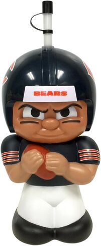 NFL Big Sip Water Bottle - Reusable, Kid Friendly Drinking Cup - Dishwasher Safe - Ideal for Everyday Use in Kuwait