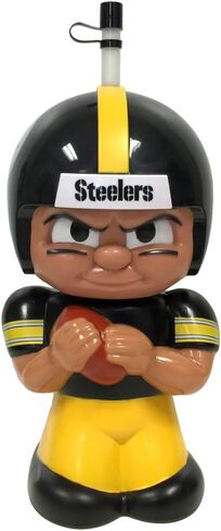 NFL Big Sip Water Bottle - Reusable, Kid Friendly Drinking Cup - Dishwasher Safe - Ideal for Everyday Use in Saudi Arabia