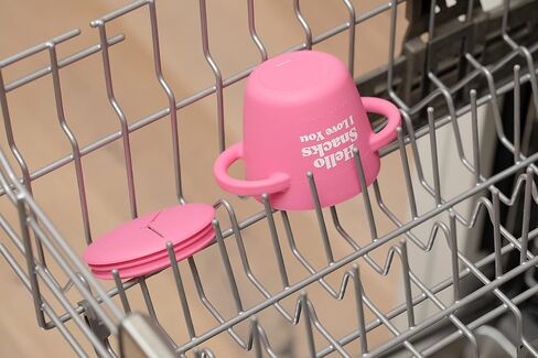 Bella Tunno Happy Snacker – No Spill Snack Cups for Toddlers and Babies, Baby Snack Container Made from Silicone BPA Free, Soft and Easy to Use (Snack Super Fan) in Kuwait