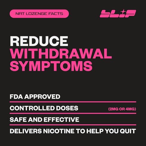 Blip NRT Nicotine Lozenge Mini's - 2mg Mint Flavor (108 Count) - Help Quit Smoking Aid, Reduce Cravings - Nicotine Replacement in Kuwait