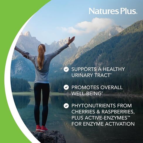 NaturesPlus Herbal Actives Ultra Cranberry, Extended Release - 1500 mg, 30 Vegetarian Tablets - Prescription Quality Supplement, Promotes Urinary Tract Health - Gluten-Free - 30 Servings in Saudi Arabia