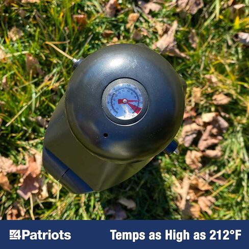 4Patriots Sun Kettle Personal Water Heater: Portable Thermos Boils Water Using The Sun, Thermal Flask For Camping, Hunting, Backpacking & Survival, Solar Powered, Lightweight & Gas & Electricity Free in Kuwait