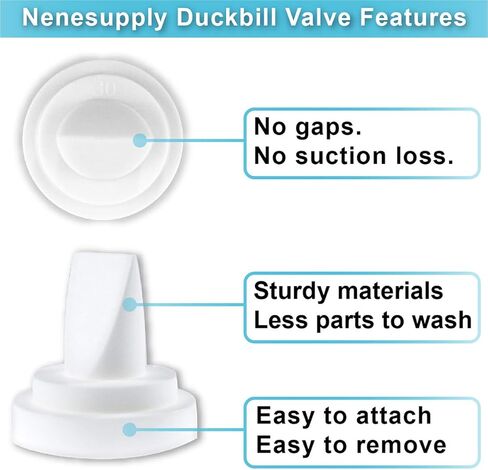 5 قطع من صمامات منقار البط من Nenesupply المتوافقة مع أجزاء مضخة Medela وSpectra تستخدم على Spectra S2 Spectra S1 والمضخة بأسلوب Harmony Symphony استبدل صمامات Spectra Duckbill وصمام Medela in Saudi Arabia
