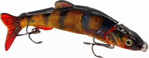 طعم صيد السمك الدخيل متعدد المفاصل بطول 6.5 سم، طعم صلب وبطيء وسريع الغرق مثل جيزارد شاد البلوغيل العائمة والغرق البطيء in Kuwait