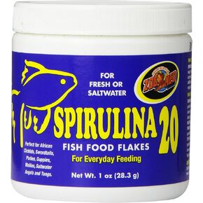 Zoo Med Laboratories AZMAFS1 Aquatrol Spirulina 20 Flake, 1- in Saudi Arabia