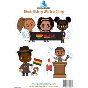 Dadisi Academy Crew Window Clings-Black History Month in Saudi Arabia