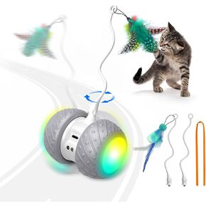 ألعاب القطط التفاعلية القابلة لإعادة الشحن من بينتوبال مع مؤقت تلقائي، سرعة دوران سريعة وبطيئة على السجاد in Kuwait