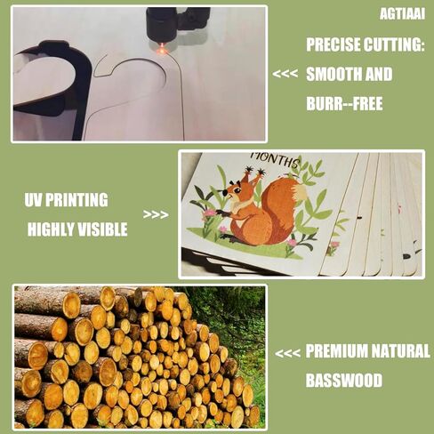 فواصل خزانة الاطفال، منظم ملابس الاطفال، فواصل ملابس الاطفال للخزانة، 8 قطع مزدوجة الجوانب بنمط حيوانات خشبية، منظم ملابس الاطفال الرضع بحجم جميل للبنات والاولاد in Kuwait