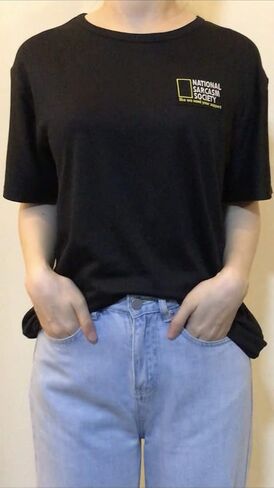 جمعية السخرية الوطنية مثل نحن بحاجة إليك لدعم الحديد المطرز على رقعة دبوس قبعة ميمي المضحكة ذاتية الصنع in Kuwait