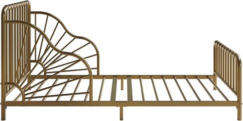 ليتل سييدز سرير اطفال معدني بتصميم غريب الاطوار من كوين، ذهبي in Kuwait