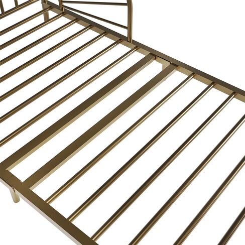 ليتل سييدز سرير اطفال معدني بتصميم غريب الاطوار من كوين، ذهبي in Kuwait