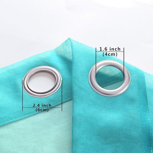 KOUFALL Girls Bedroom Curtains,Lavender Purple and Teal Mermaid Room Decor Nursery Curtains Girl,63 Inch Length 2 Panels Set in Kuwait