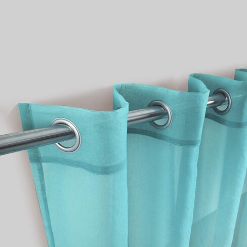 KOUFALL Girls Bedroom Curtains,Lavender Purple and Teal Mermaid Room Decor Nursery Curtains Girl,63 Inch Length 2 Panels Set in Kuwait