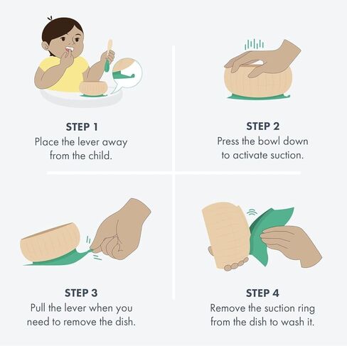 هدايا مافين: مجموعة هدايا إطعام الأطفال من شركة أفانشي بيبي - وعاء شفط من الخيزران مع الملعقة والأزرق والخيزران مع 3 أقسام مع الملعقة والأزرق – للأطفال من عمر 6 أشهر فأكثر. in Kuwait