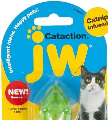 JW Petmate Cataction Mouse with Bell & Tail Toy, Multicolor in Saudi Arabia