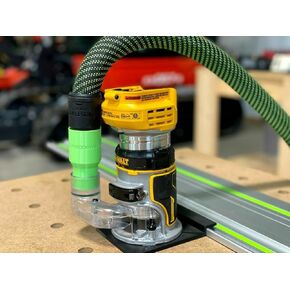 محول خرطوم متوافق مع خرطوم فيستول 27 ملم لراوتر ديوالت تريم in Kuwait