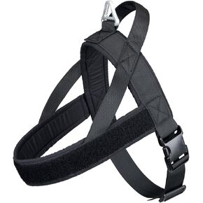 EXCELLENT ELITE SPANKER No Pull Dog Harness Padded Dog Harness Adjustable Nylon Small Dog Harness Walking Dog Harness for Training Running(RGN-M) in Kuwait