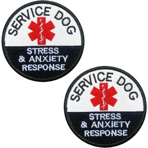 Zcketo 2 Packs Tactical Service Dog Patch Please Don't Pet Me I'm Working Dog Vests/Harnesses Emblem Embroidered Fastener Hook & Loop Patch for Large Dogs-3.15 inch in Kuwait